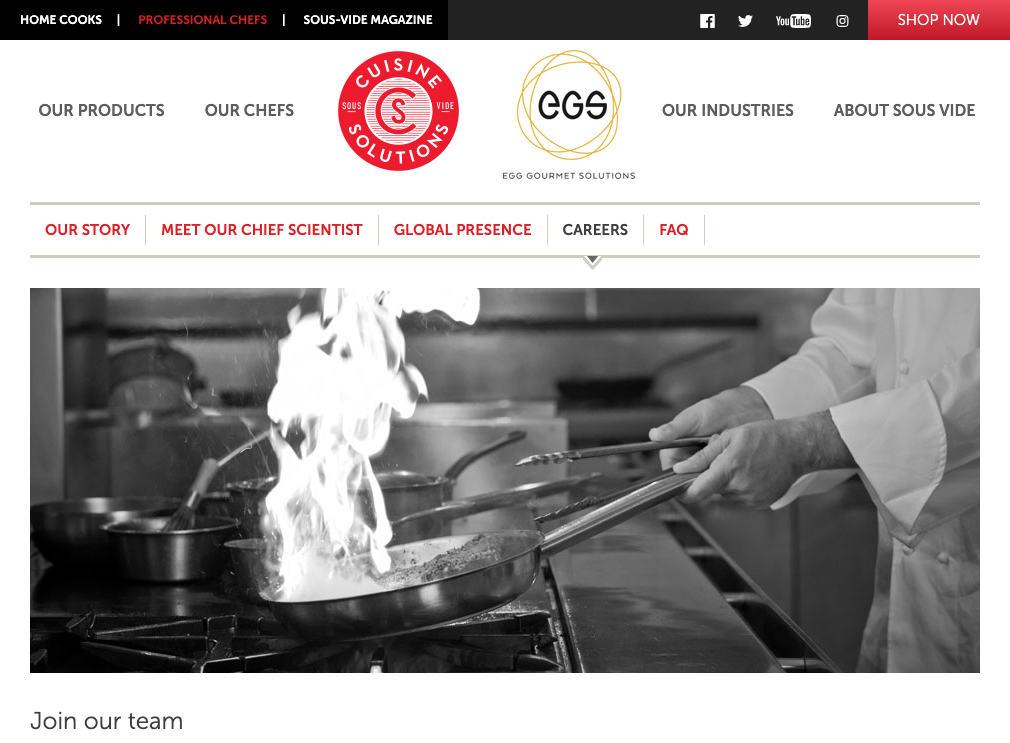 Cuisine Solutions Login Cuisine Solutions